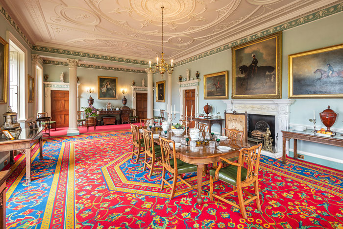 the state dining room at Culzean Castle