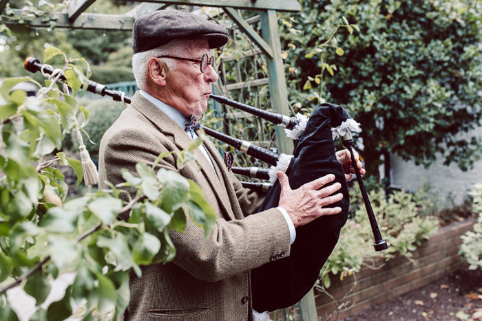 Man With Bagpipes