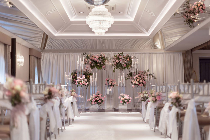 A Wedding Set Up At The Torrance Hotel