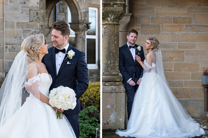 A Bride And Groom Portrait Photographs