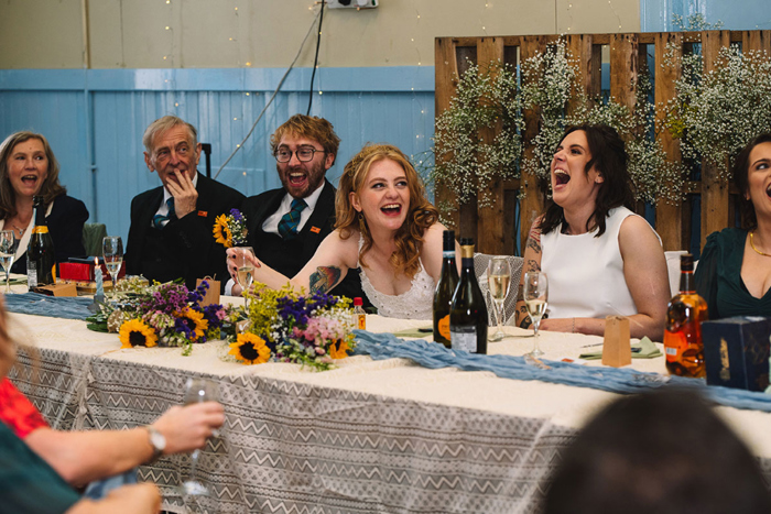 Wedding Speeches At Portpatrick Village Hall