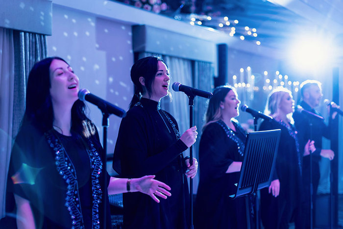 GeO Gospel Choir performing at the Torrance Hotel