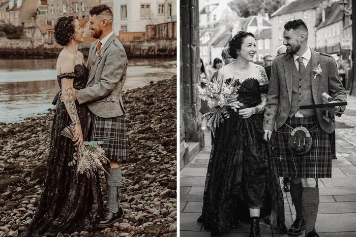 Couple portraits by the water 