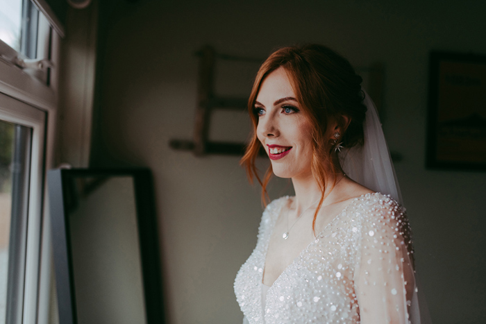 Bridal portrait by Pocket Square Photography