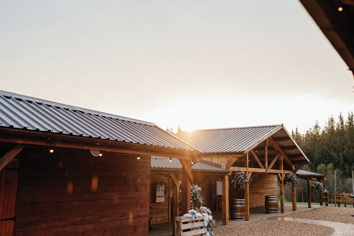 outside shot of a barn