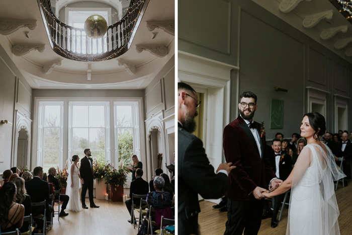 Wedding Ceremony At Netherbyres House