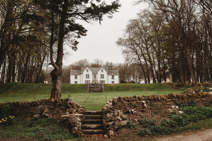 Exterior of Stemster House in Caithness 