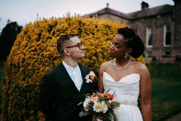 Outdoor couple portraits