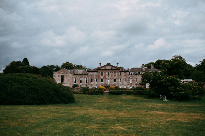 Exterior shot of Springkell House in Dumfries