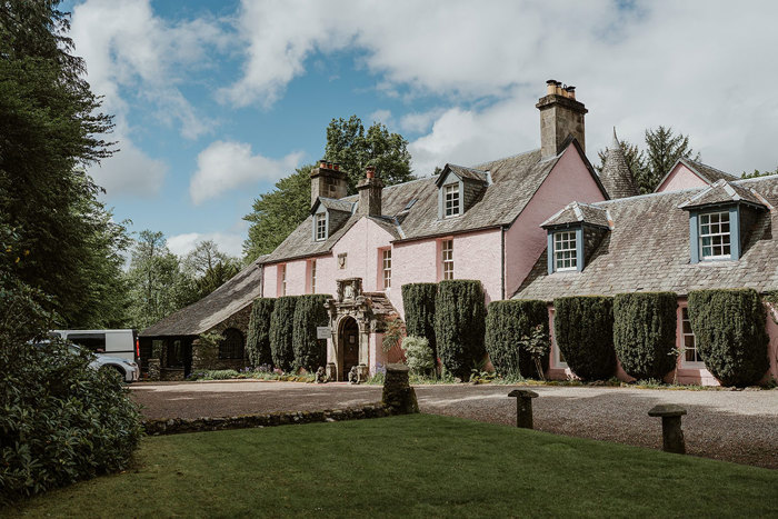 Exterior of Roman Camp Hotel