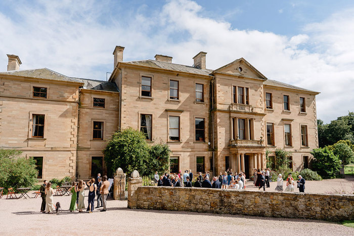 Exterior of Cambo House