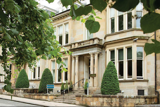 Exterior Of Hotel Du Vin Glasgow One Devonshire Gardens