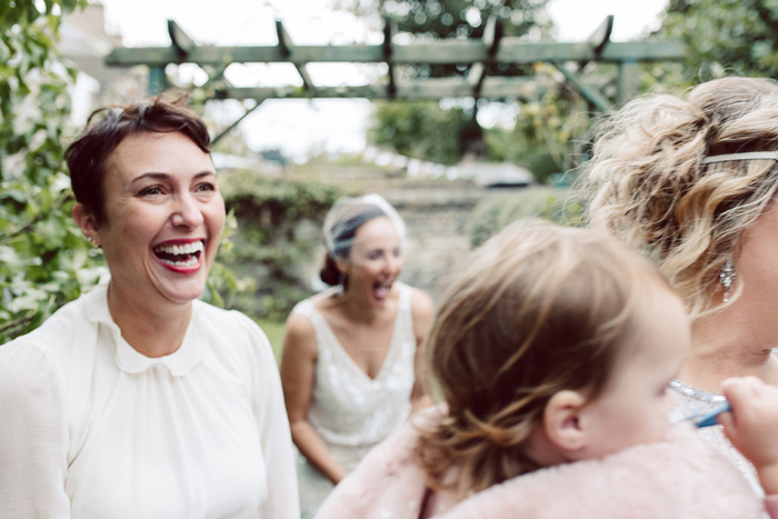 Guests' reaction to wedding