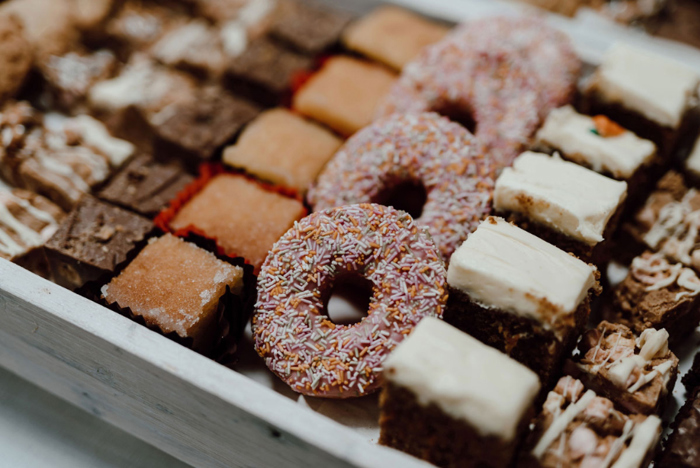 Wedding Grazing Table of sweet treats