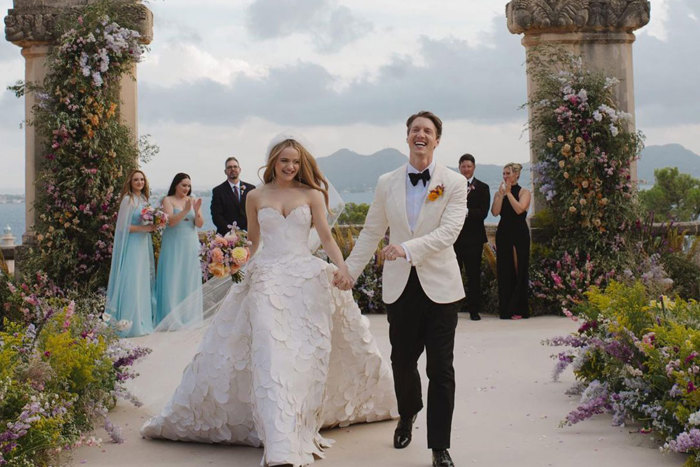 Joey King and Stephen Piet's wedding ceremony in Mallorca