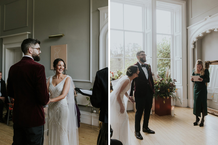 Wedding Ceremony At Netherbyres House