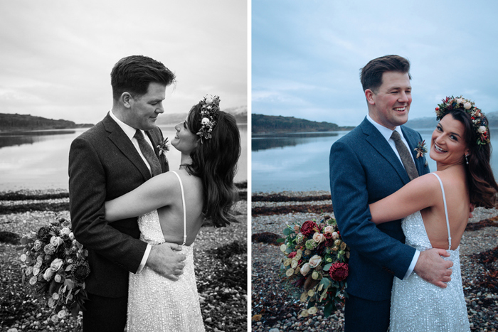 Couple portraits in the Scottish Highlands