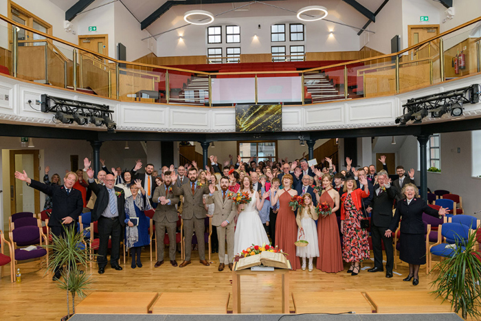 Group shot at 1599 at the Royal College