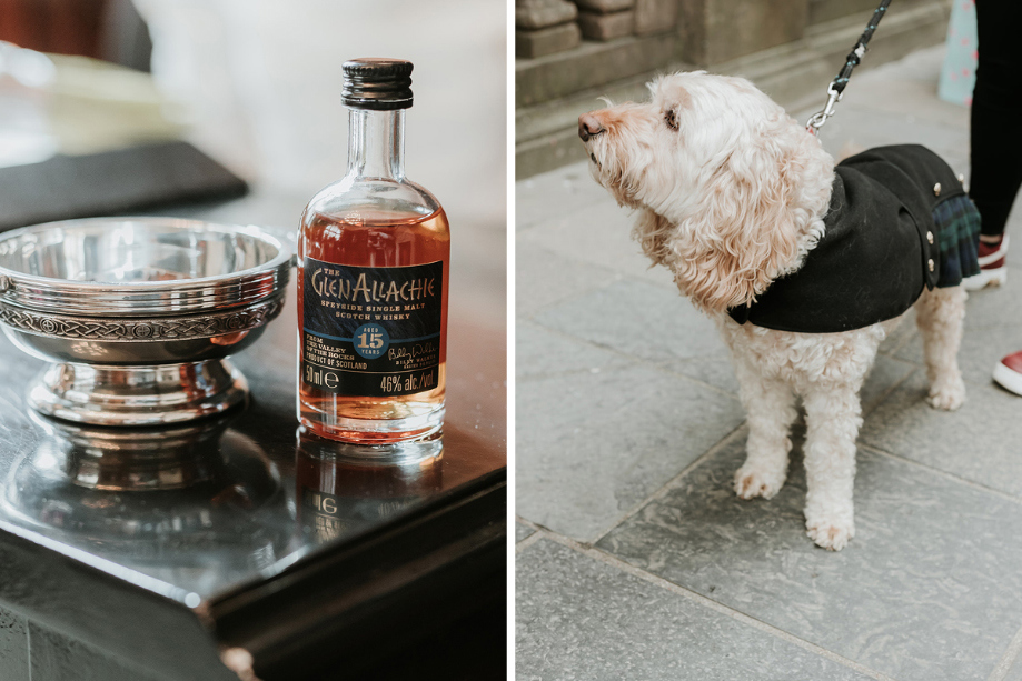 Couple's Dog And Whisky Quaich