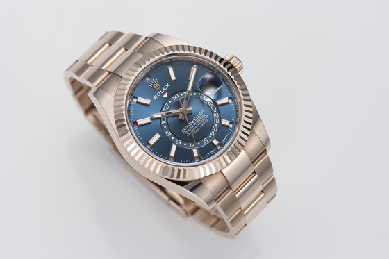 Pre-owned Rolex watch, sold in the Tom Coll Jewellery showroom in Glasgow