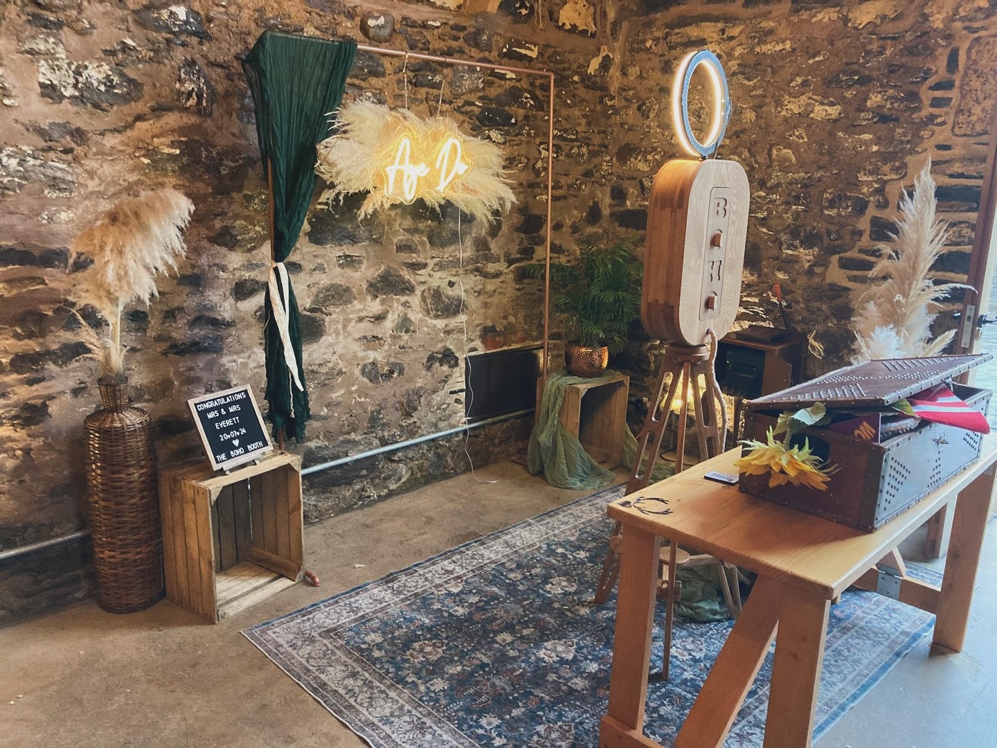 Tie The Knot Scotland The Boho Booth Tie The Knot Scotland The Boho Booth